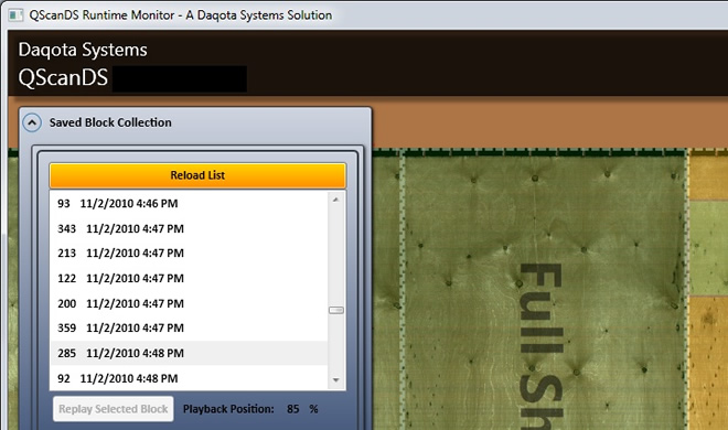 Qscan Scanning for cracks, splits, open and closed defects